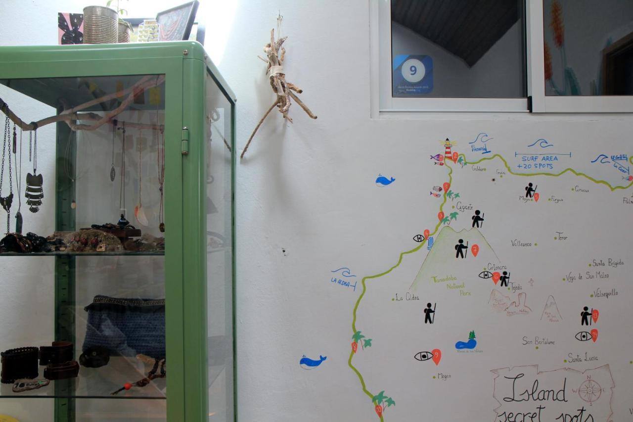 La Papaya - Eco - Yoga - Hiking - Hostel Agaete  Exteriör bild